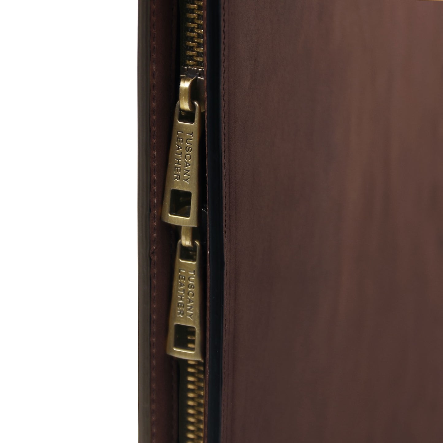 Costantino - Leather document case with handle | TL142545