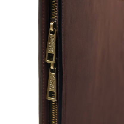 Costantino - Leather document case with handle | TL142545