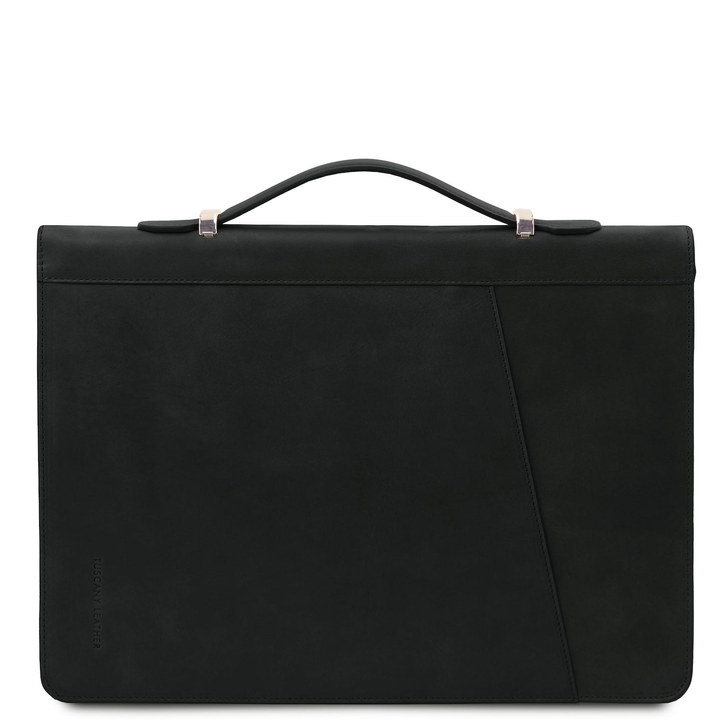 Costantino - Leather document case with handle | TL142545