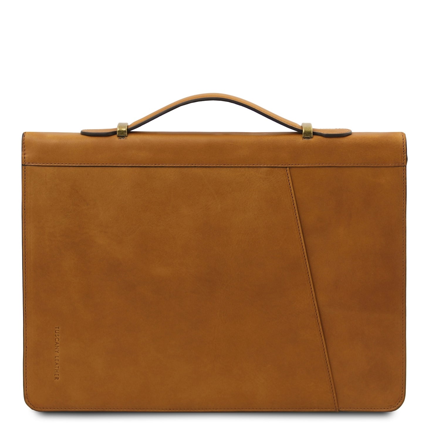 Costantino - Leather document case with handle | TL142545