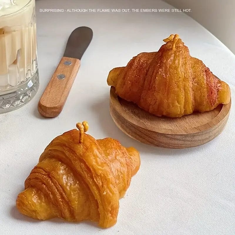 Croissant Candle with Fragrance - Premium Candles - Shop now at San Rocco Italia