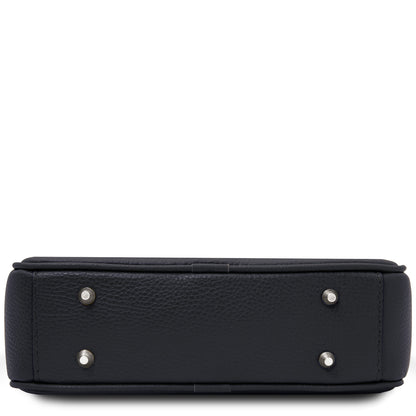 Leather handbags Cubetto - Italian leather shoulder bag | TL142499 San Rocco Italia