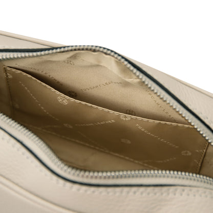 Leather handbags Cubetto - Italian leather shoulder bag | TL142499 San Rocco Italia