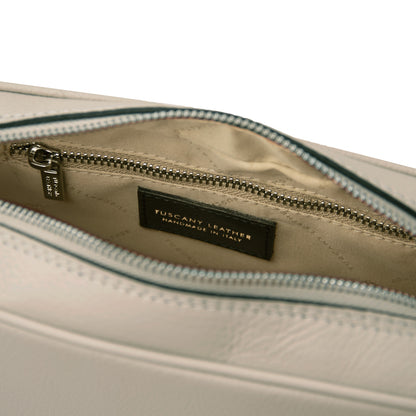 Leather handbags Cubetto - Italian leather shoulder bag | TL142499 San Rocco Italia