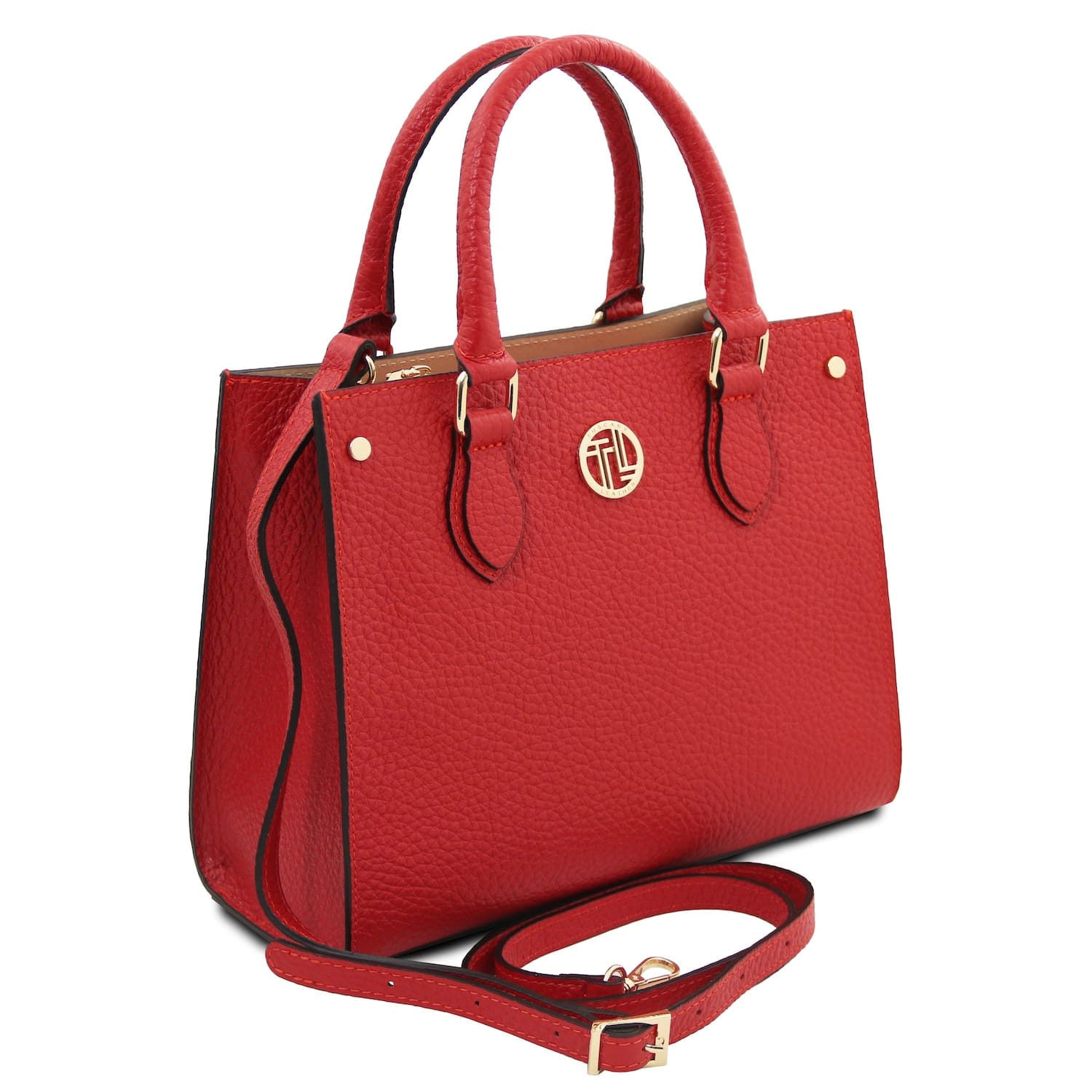 【極美品】Italian Emboss Leather Bag 定価71500円 Dama - Italian leather tote handbag | TL142565 – San Rocco Italia