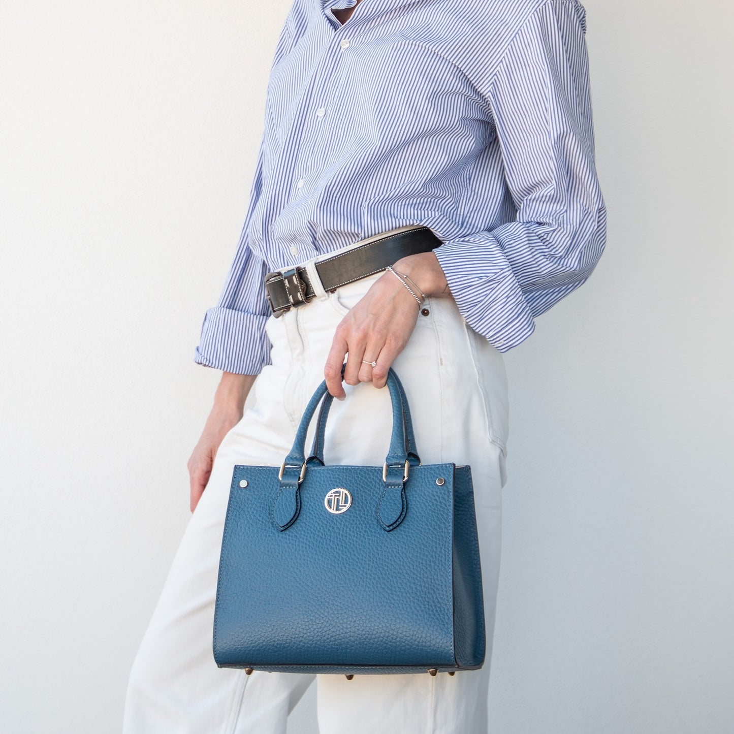 Dama - Italian leather tote handbag | TL142565