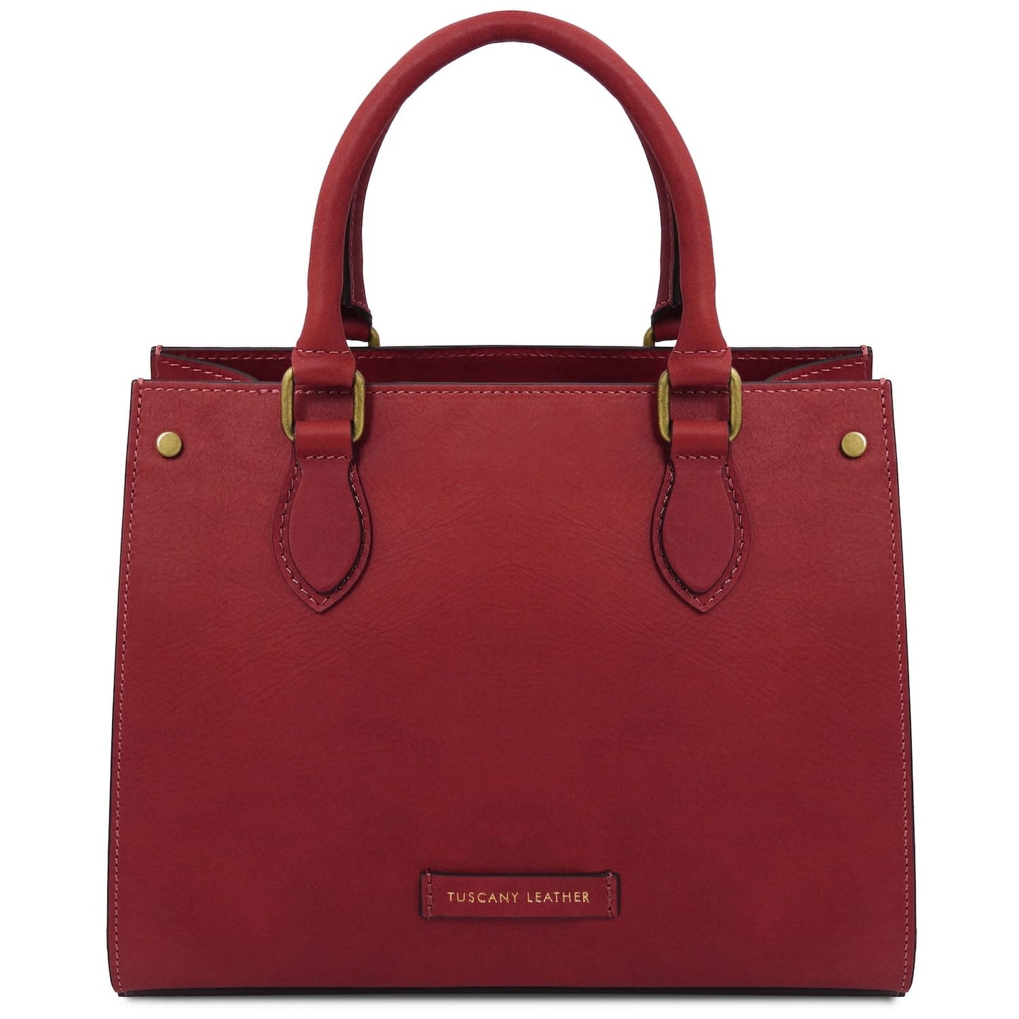 Dama - Vegetable-tanned leather tote handbag | TL142564