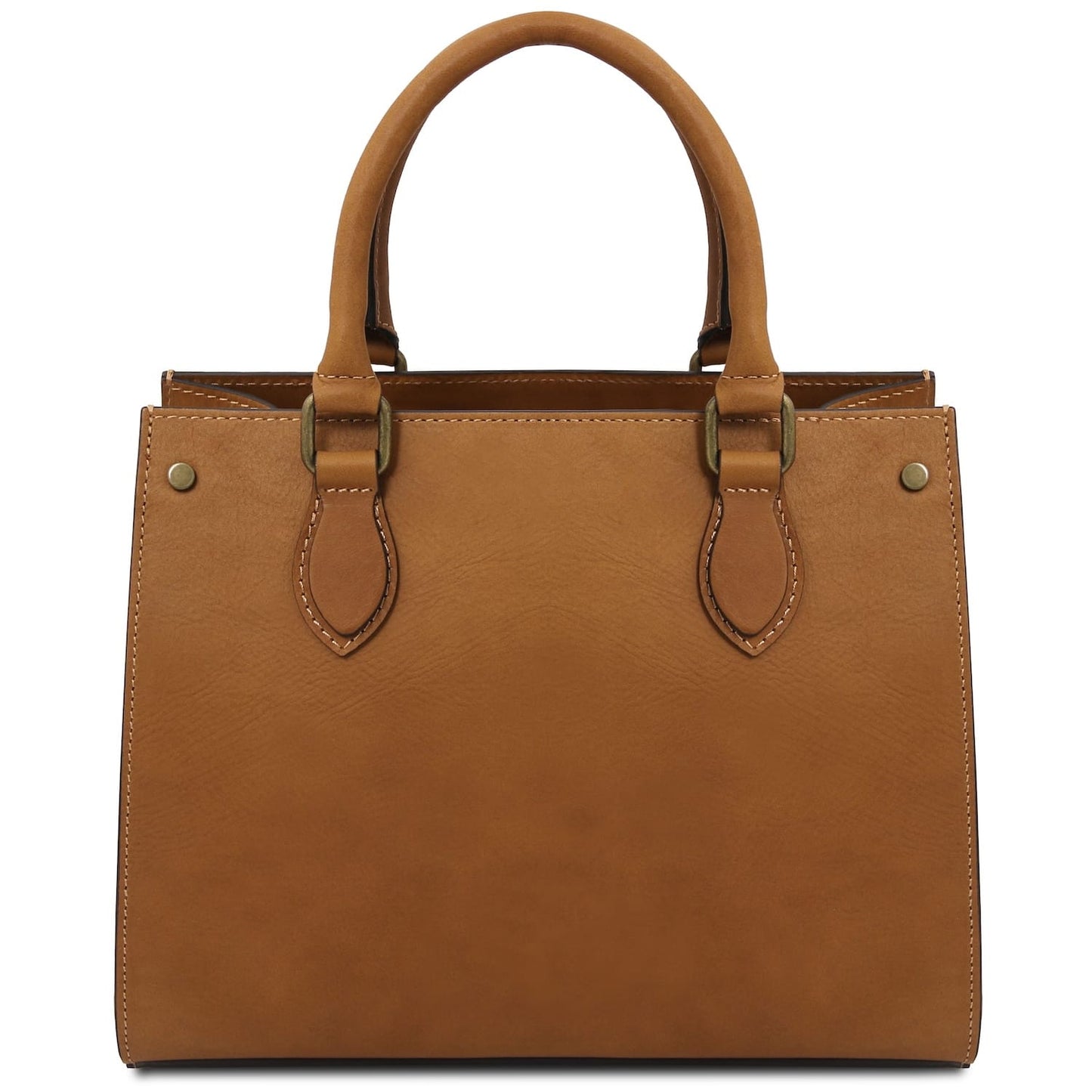 Dama - Vegetable-tanned leather tote handbag | TL142564