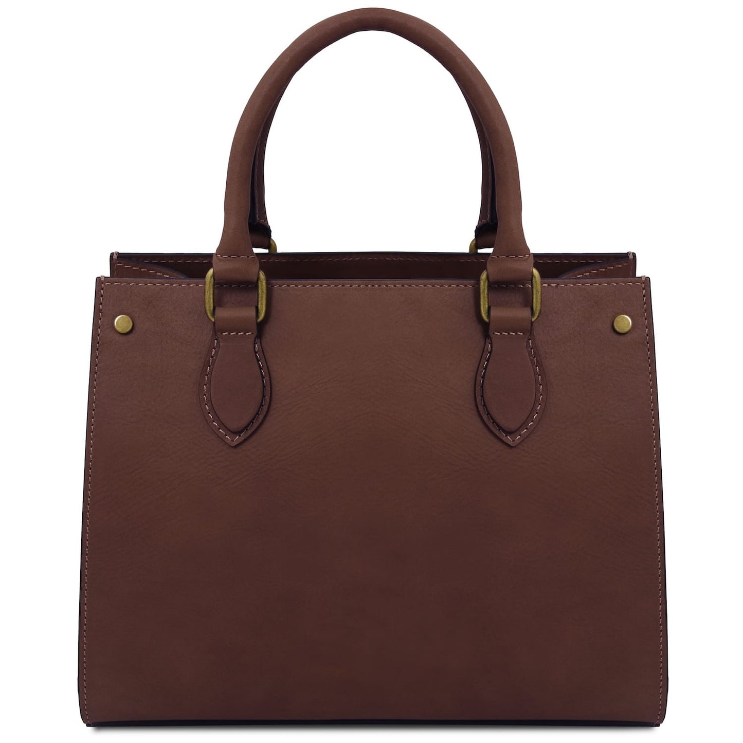 Dama - Vegetable-tanned leather tote handbag | TL142564