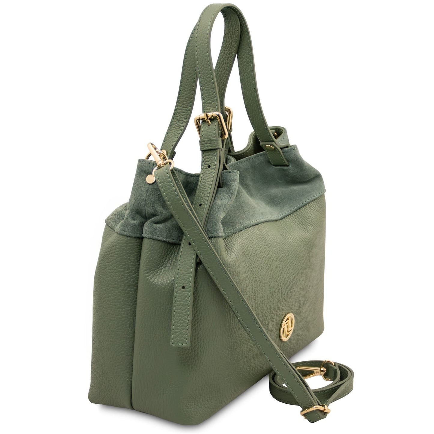 Diade - Soft Italian leather shopping bag | TL142587
