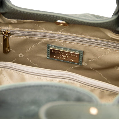 Diade - Soft Italian leather shopping bag | TL142587