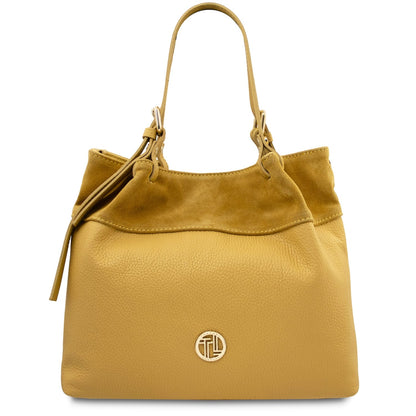 Diade - Soft Italian leather shopping bag | TL142587