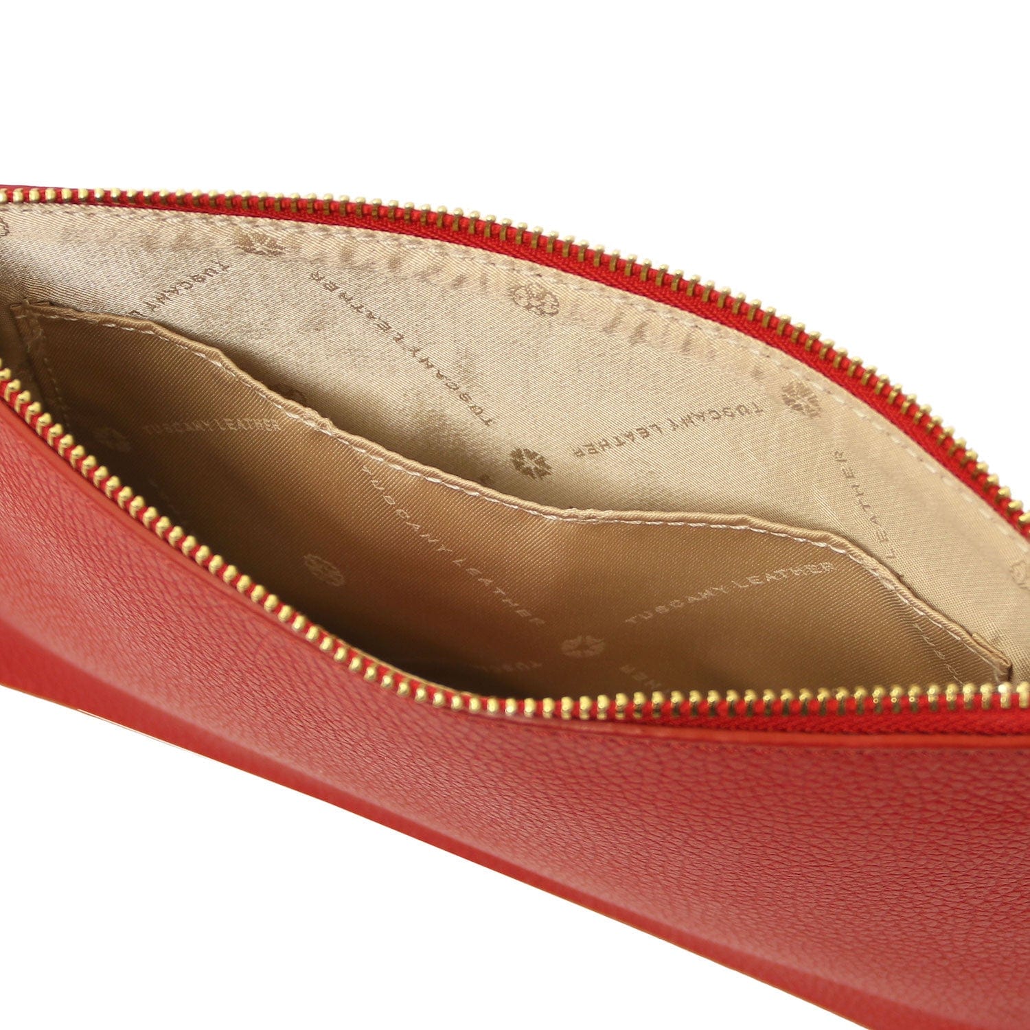 Leather handbags Diva - Leather Pouch Clutch With Chain Strap | TL142461 San Rocco Italia