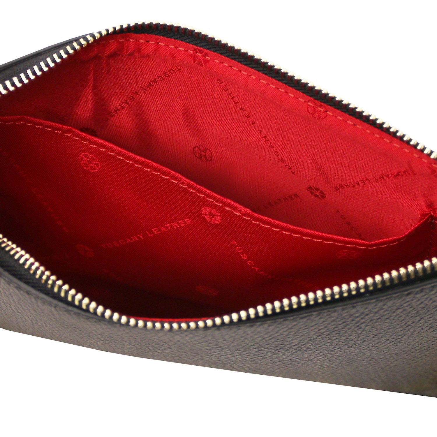 Leather handbags Diva - Leather Pouch Clutch With Chain Strap | TL142461 San Rocco Italia