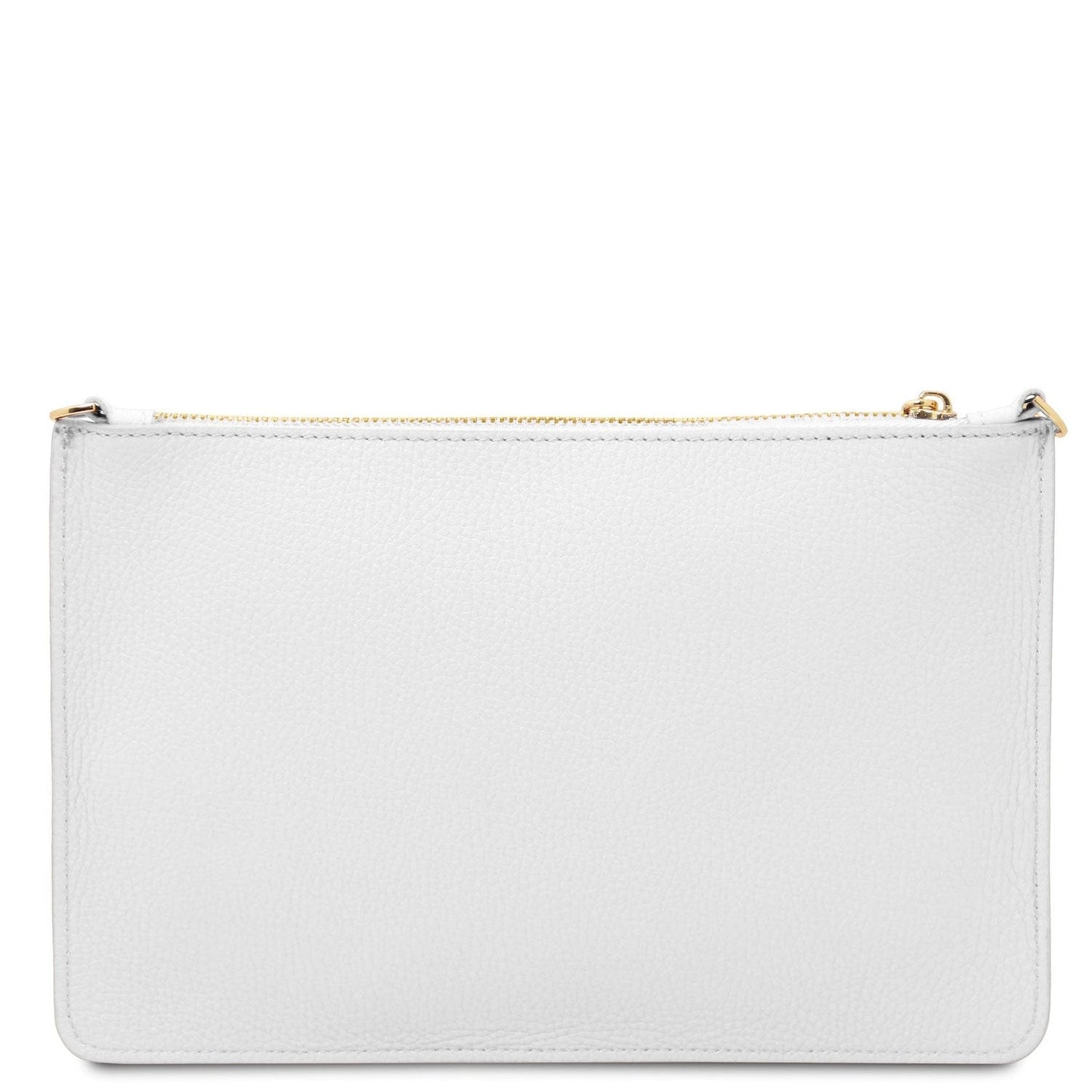 Leather handbags Diva - Leather Pouch Clutch With Chain Strap | TL142461 San Rocco Italia