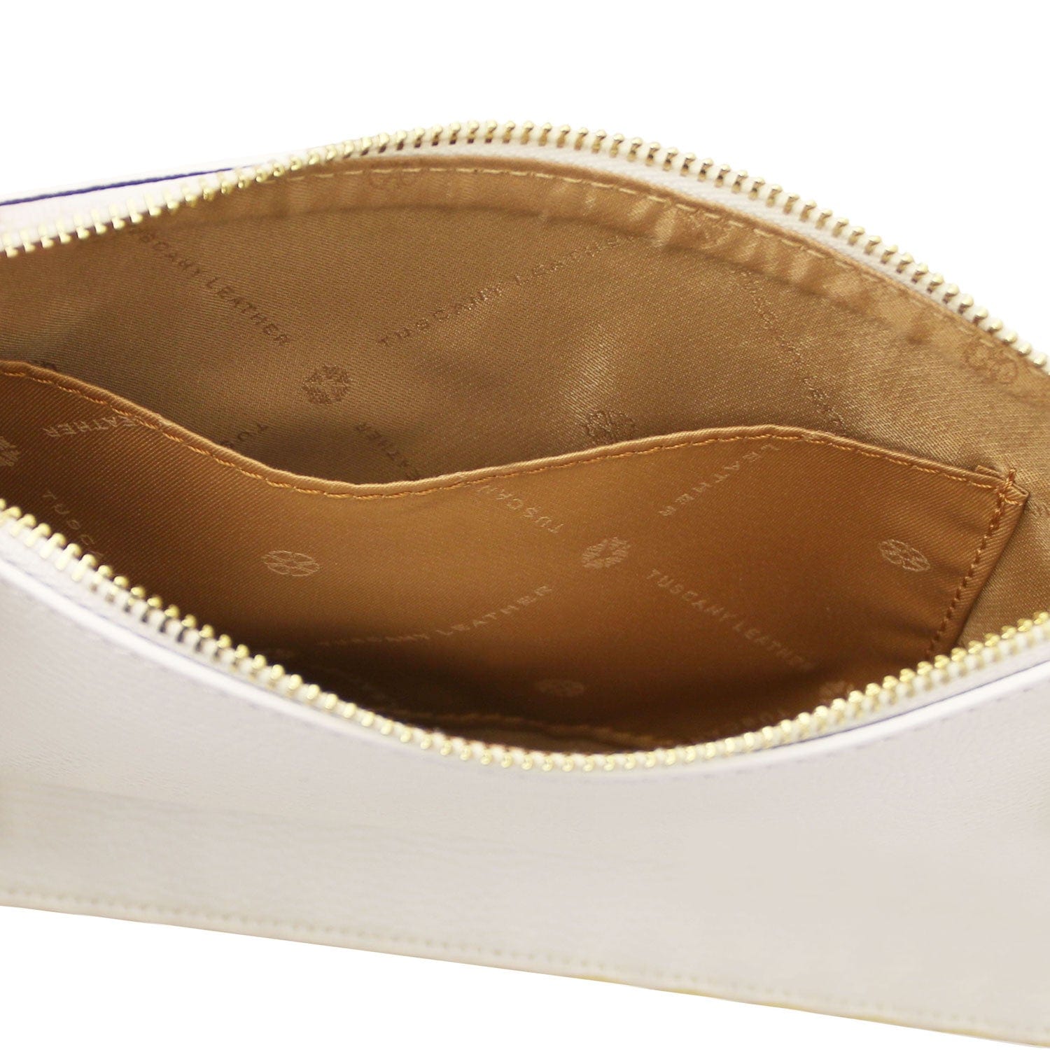 Leather handbags Diva - Leather Pouch Clutch With Chain Strap | TL142461 San Rocco Italia