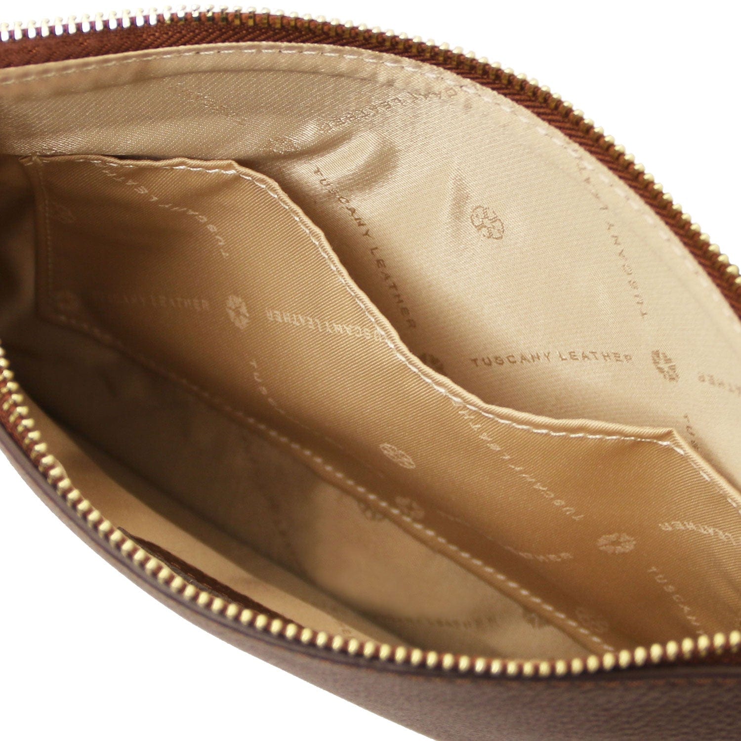 Leather handbags Diva - Leather Pouch Clutch With Chain Strap | TL142461 San Rocco Italia