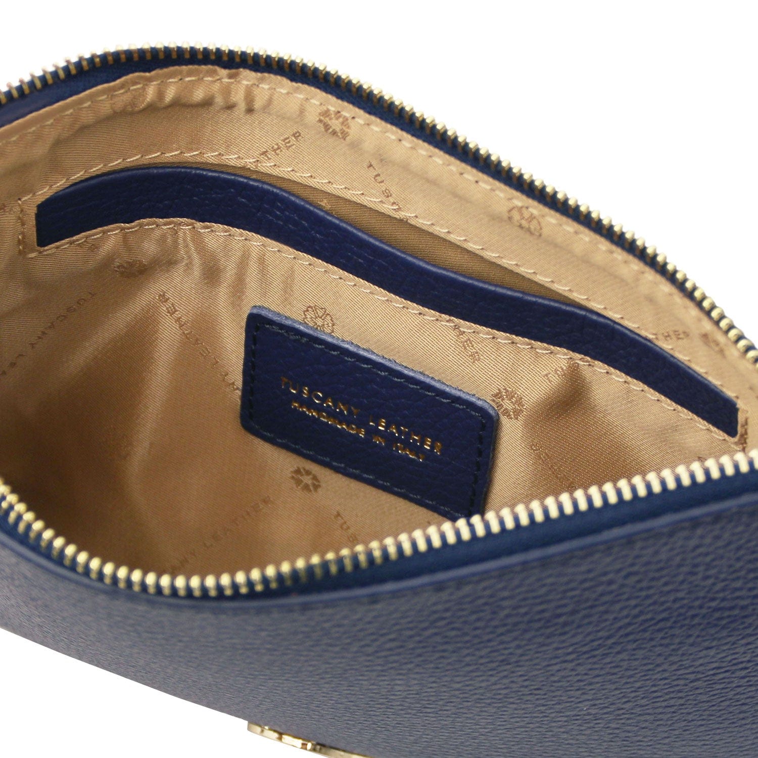 Leather handbags Diva - Leather Pouch Clutch With Chain Strap | TL142461 San Rocco Italia