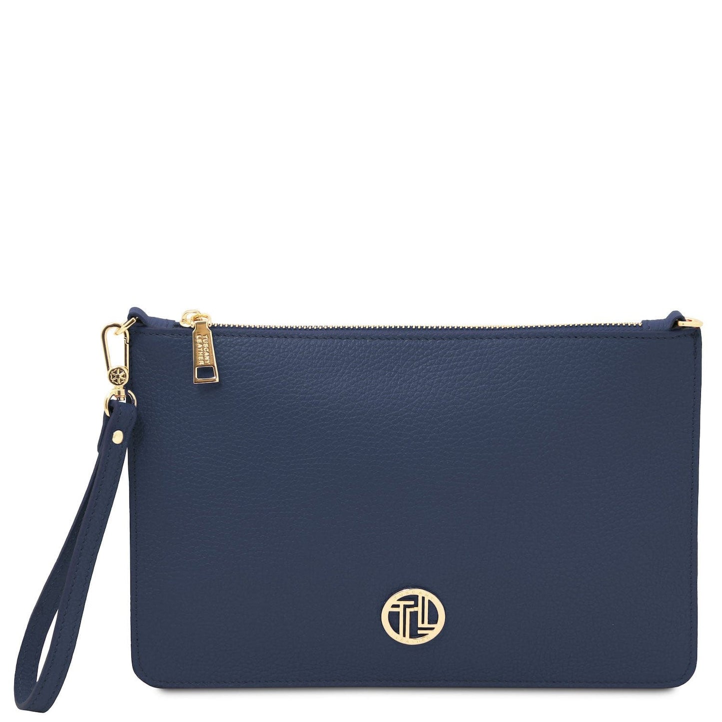 Leather handbags Diva - Leather Pouch Clutch With Chain Strap | TL142461 San Rocco Italia