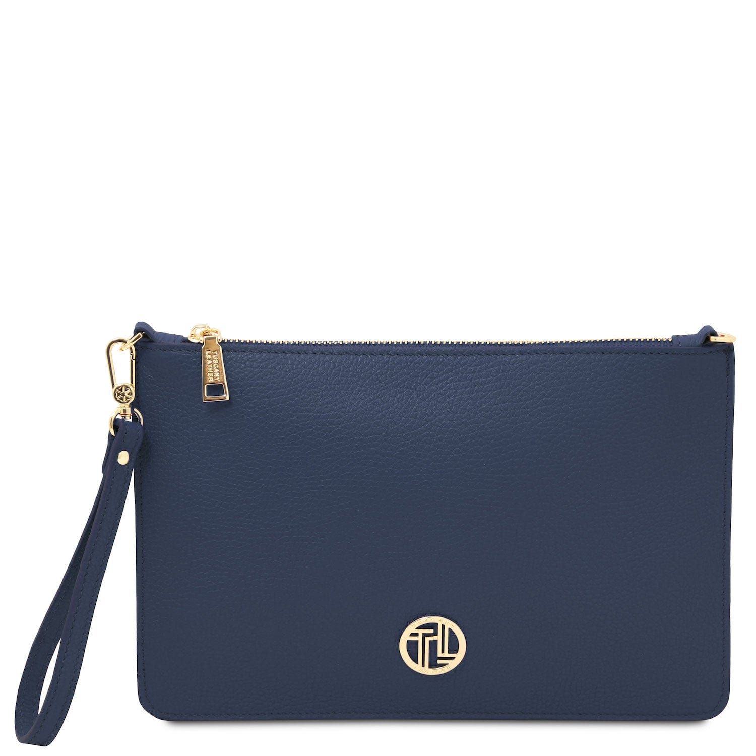 Leather handbags Diva - Leather Pouch Clutch With Chain Strap | TL142461 San Rocco Italia