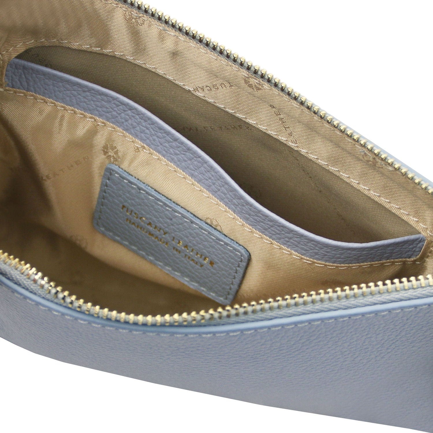 Leather handbags Diva - Leather Pouch Clutch With Chain Strap | TL142461 San Rocco Italia