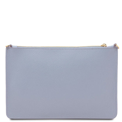 Leather handbags Diva - Leather Pouch Clutch With Chain Strap | TL142461 San Rocco Italia