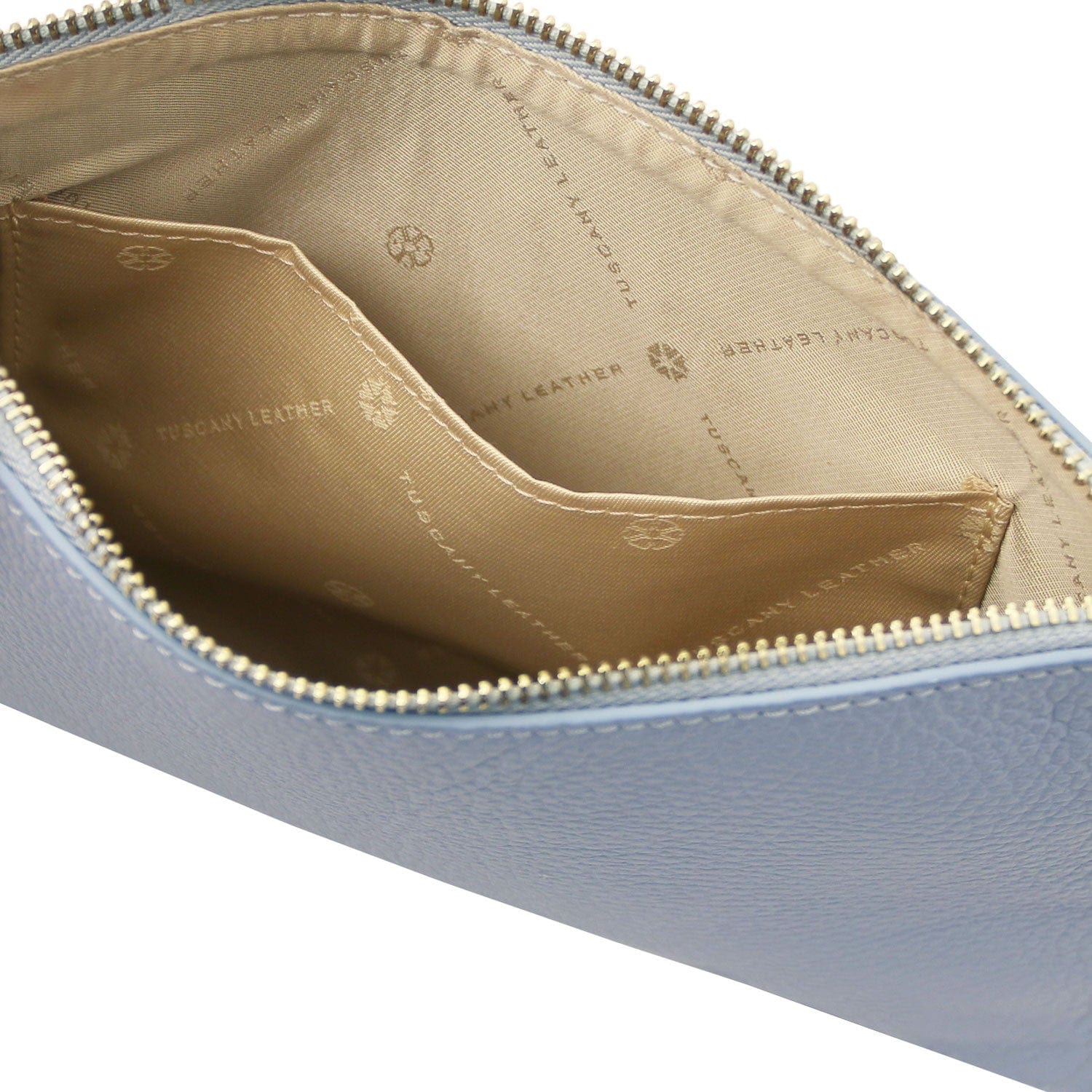 Leather handbags Diva - Leather Pouch Clutch With Chain Strap | TL142461 San Rocco Italia