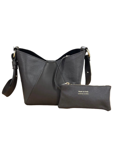 Bolgheri Leather Bucket Bag – Handcrafted in Tuscany