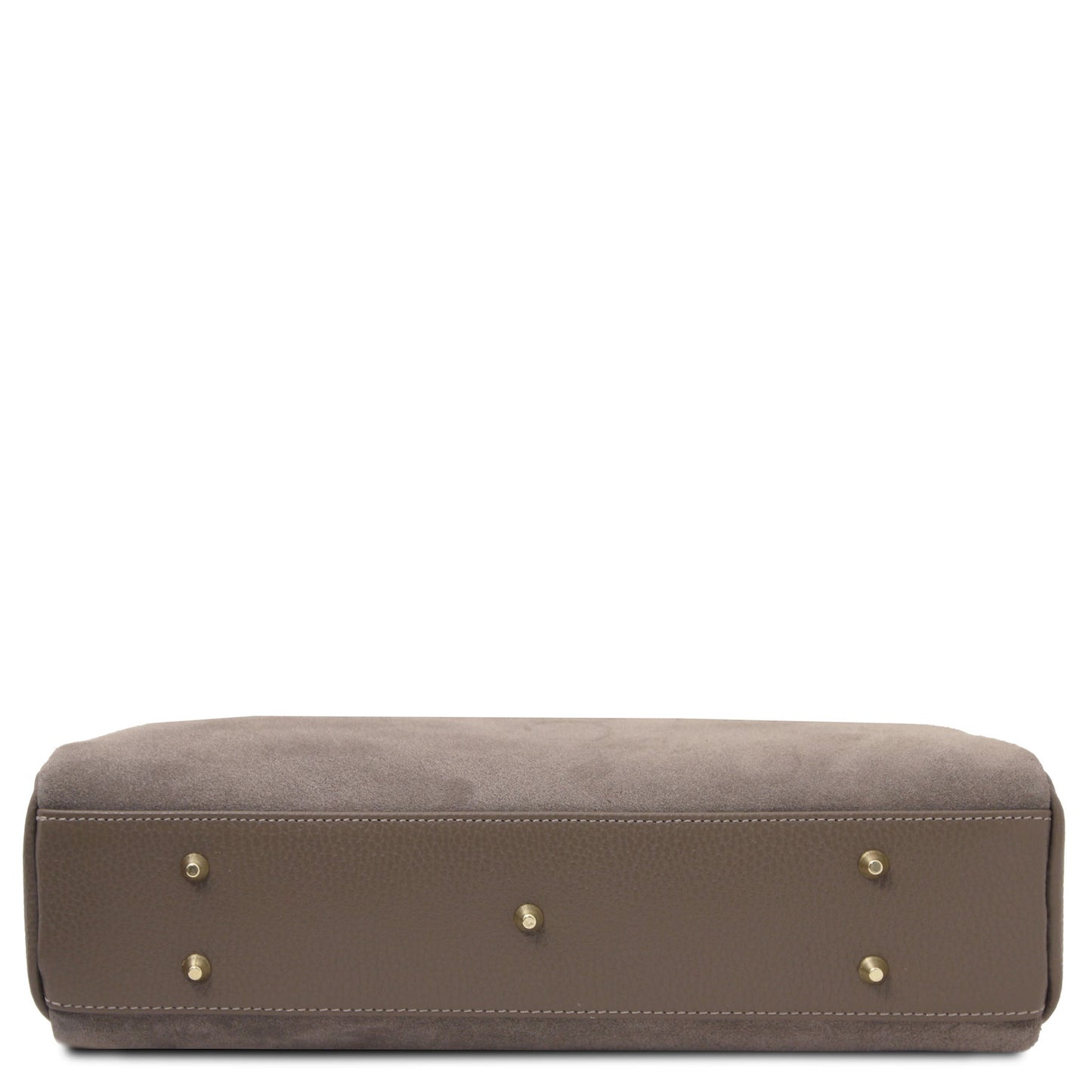 Leather shoulder bags Eclaire - East-West Suede Leather Shoulder Bag | TL142516 San Rocco Italia