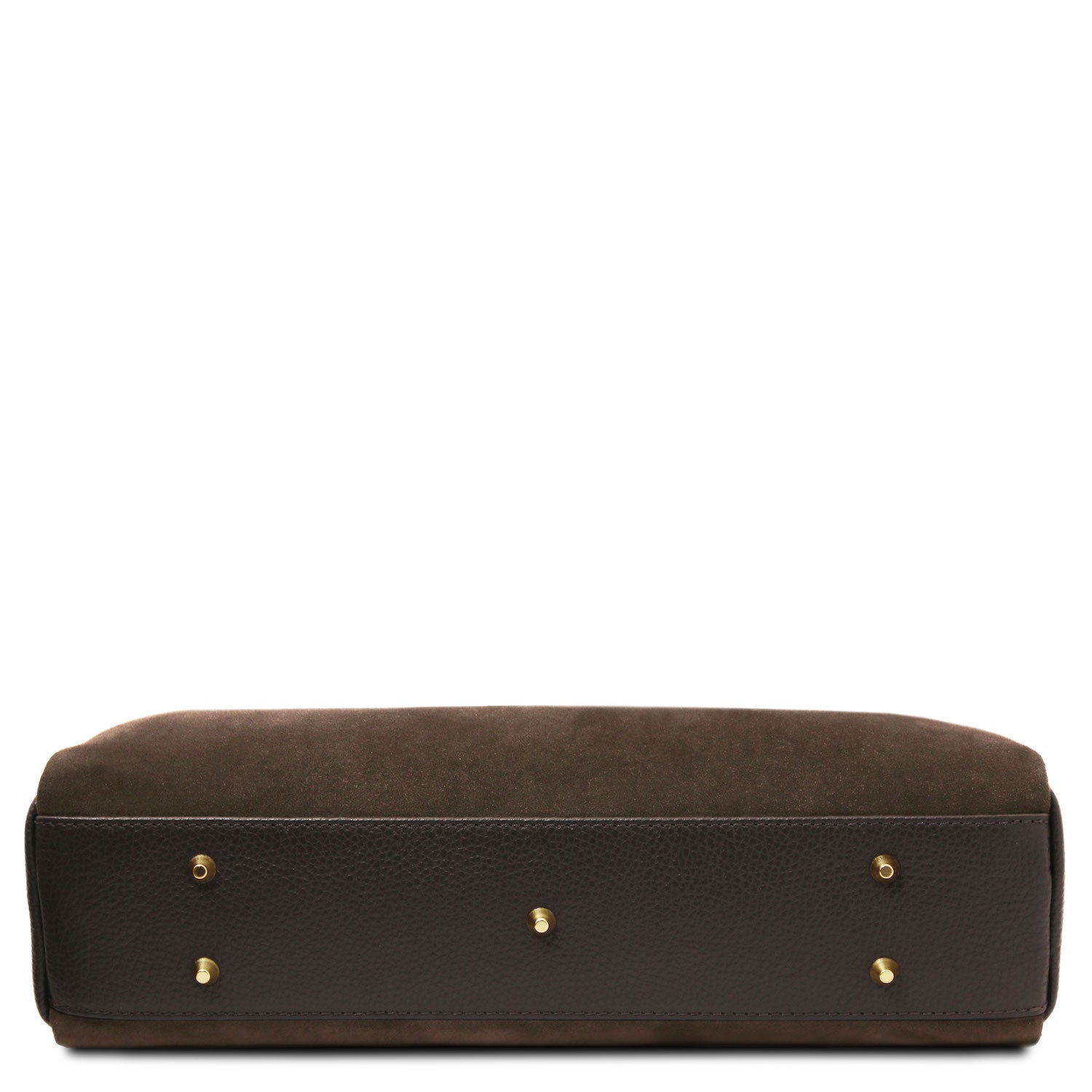 Leather shoulder bags Eclaire - East-West Suede Leather Shoulder Bag | TL142516 San Rocco Italia