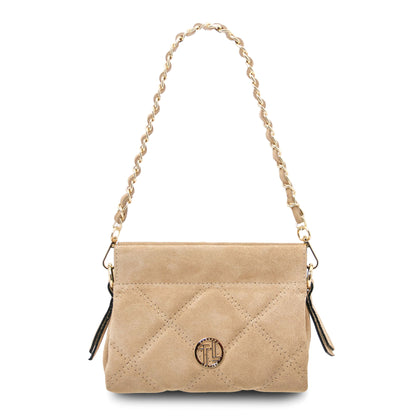 Eloise - Suede shoulder bag  | TL142400 - Premium Leather shoulder bags - Shop now at San Rocco Italia