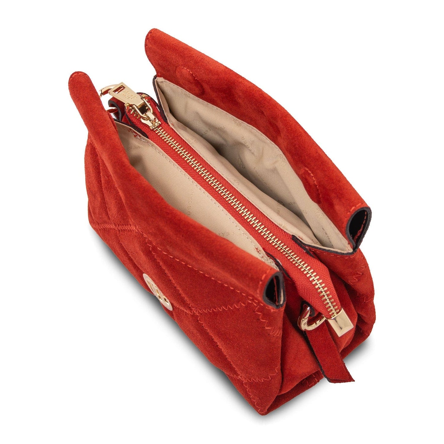 Eloise - Suede shoulder bag  | TL142400 - Premium Leather shoulder bags - Shop now at San Rocco Italia