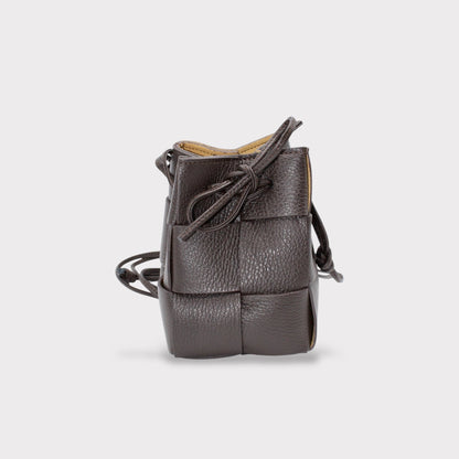 Handbag & Wallet Accessories Moro Emi - Handmade Drawstring Woven Crossbody Bag San Rocco Italia