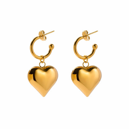 Emma Heart Earrings