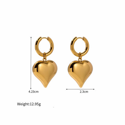 Emma Heart Earrings