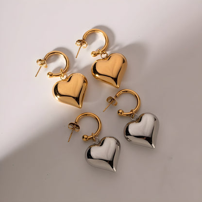 Emma Heart Earrings