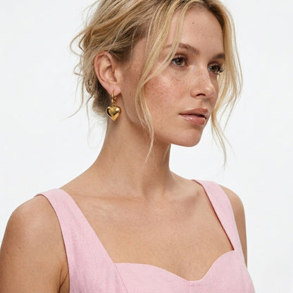 Emma Heart Earrings