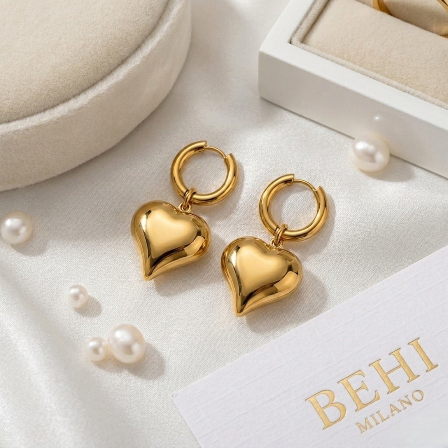 Emma Heart Earrings