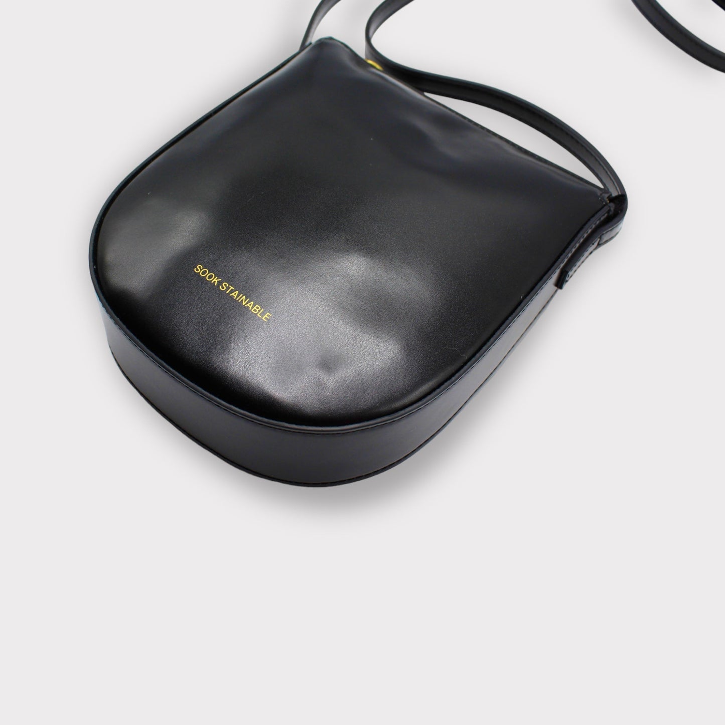 Handbag & Wallet Accessories Eva - Apple Leather Crossbody Bag - Black San Rocco Italia