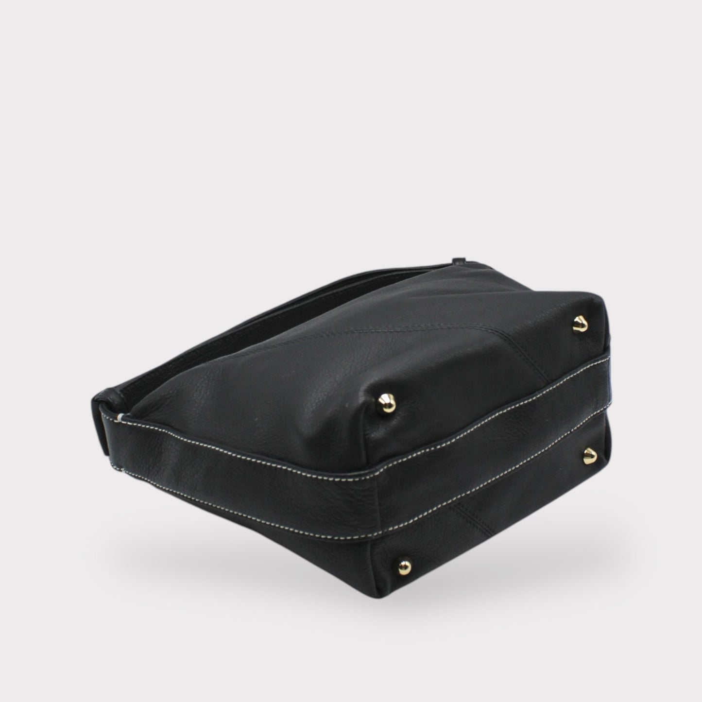 Handbag & Wallet Accessories Evy - Genuine Leather Pouch Shoulder Bag - Black San Rocco Italia