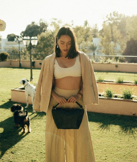 Handbag & Wallet Accessories Evy - Genuine Leather Pouch Shoulder Bag - Black San Rocco Italia