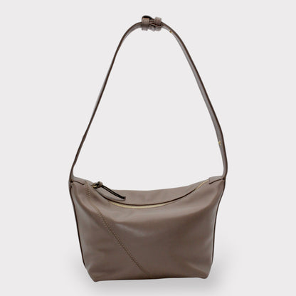 Handbag & Wallet Accessories Evy - Genuine Leather Pouch Shoulder Bag - Taupe San Rocco Italia