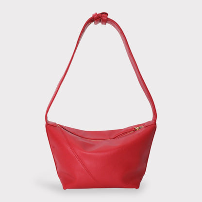 Bag Evy - Vegan Cactus Leather Shoulder Bag - Red San Rocco Italia