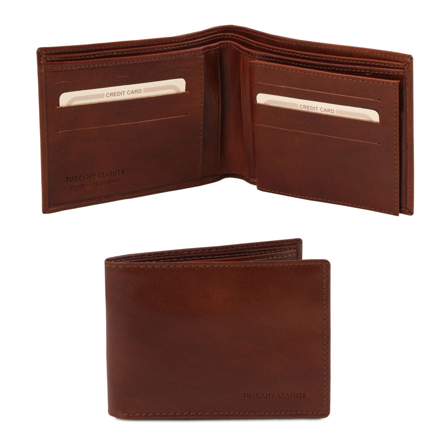 Exclusive leather 3 fold wallet for men | TL140817 - Premium Leather wallets for men - Shop now at San Rocco Italia