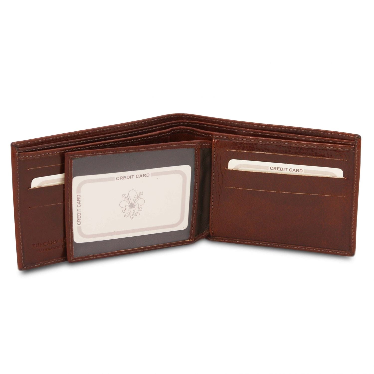 Exclusive leather 3 fold wallet for men | TL140817 - Premium Leather wallets for men - Shop now at San Rocco Italia