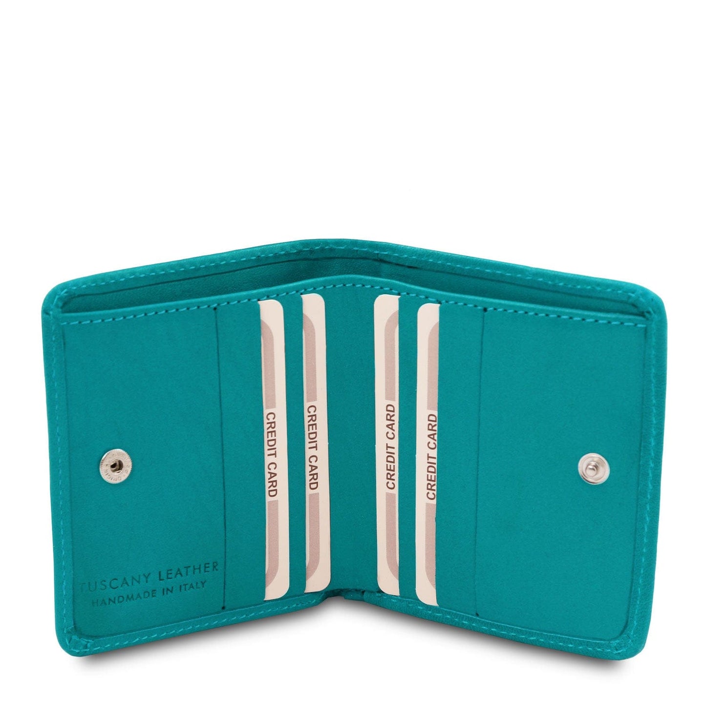 Exclusive leather wallet with coin pocket | TL142059 - Premium Leather wallets for women - Shop now at San Rocco Italia