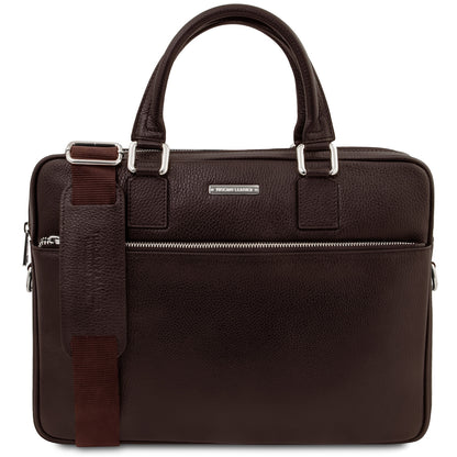 Ferrara - Leather laptop briefcase | TL142548