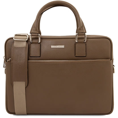 Ferrara - Leather laptop briefcase | TL142548