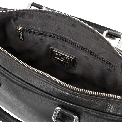 Ferrara - Leather laptop briefcase | TL142548