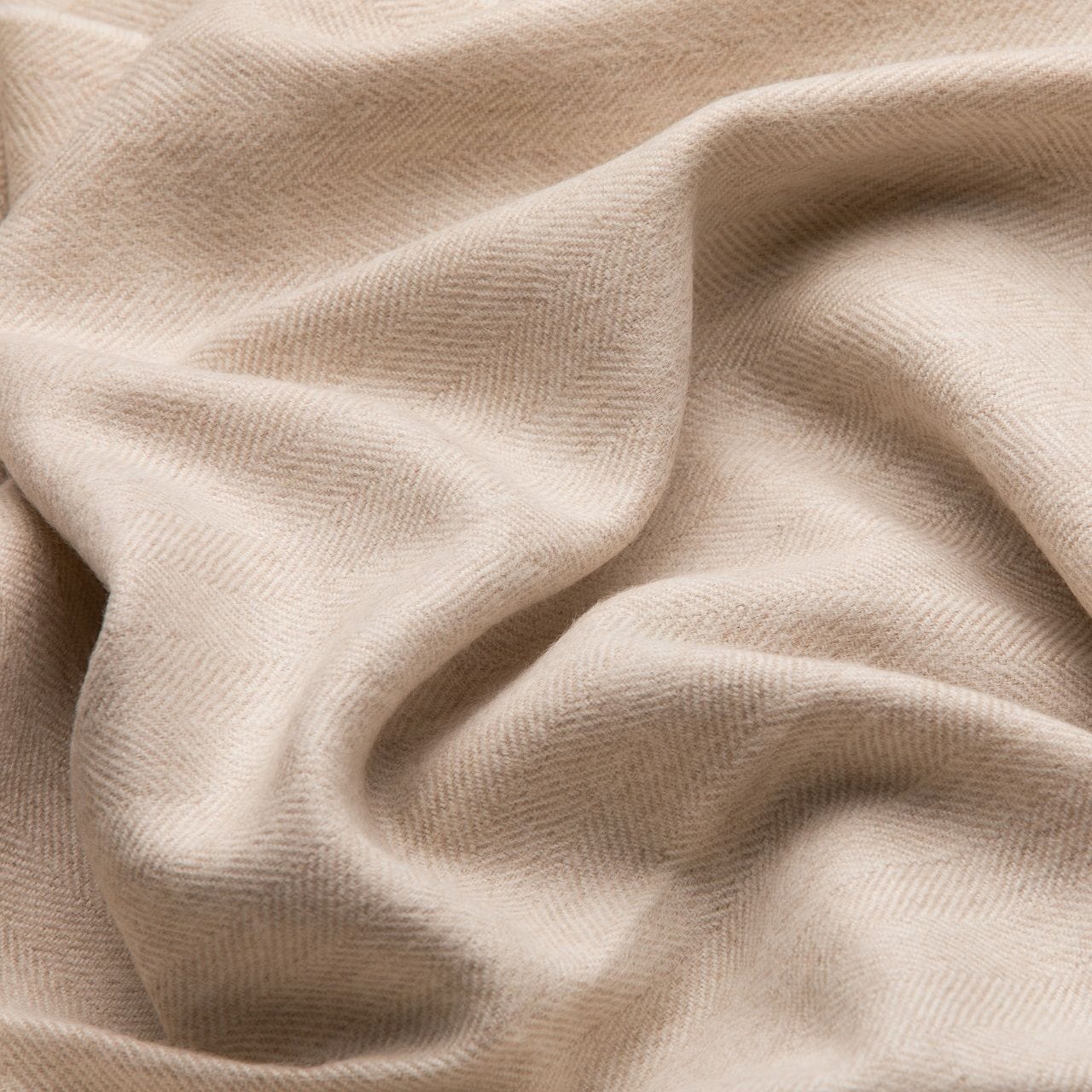 Natural Baby Alpaca Wool Scarf – Exclusive Fishbone - Premium  - Shop now at San Rocco Italia